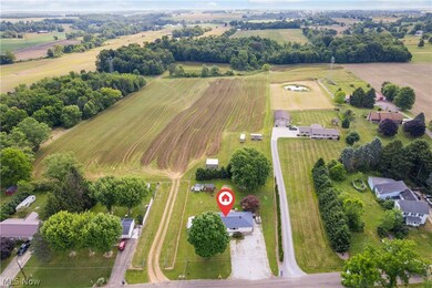 Bird's eye view featuring a rural view