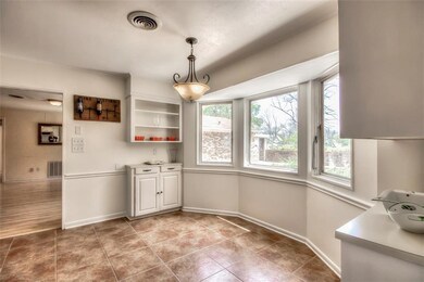 Breakfast area in kitchen