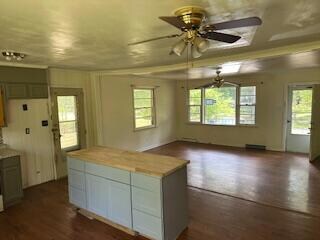great rm vew from kitchen
