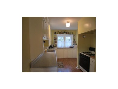 Kitchen with a gas stove