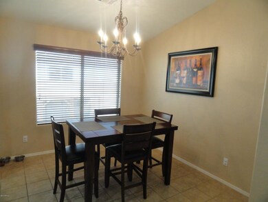 Dining off kitchen and great room