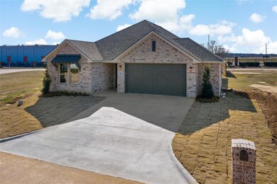 Home sits across from the lake entrance