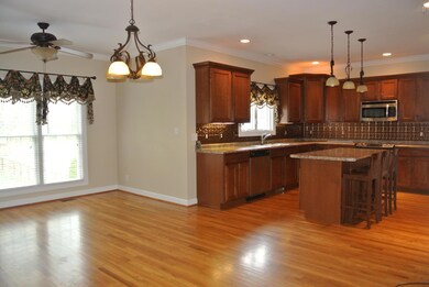 VIEW OF THE KITCHEN & BREAKFAST ROOM