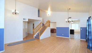 Formal Living Area w/Oak Stair Case