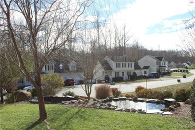 stocked fish pond