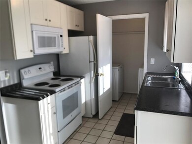 Laundry room off kitchen