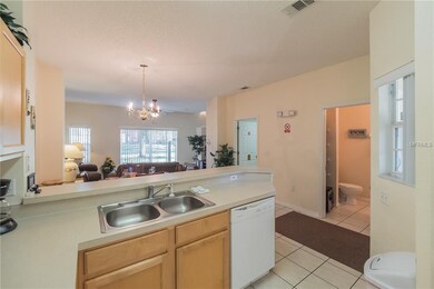 The open floor plan on the main floor makes entert