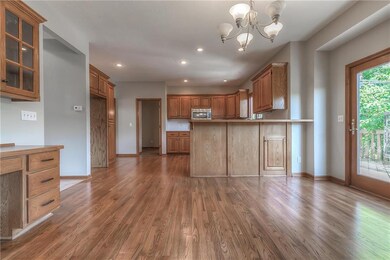 Beautiful refinished hardwood floor.