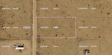 Aerial view of property's location with property p