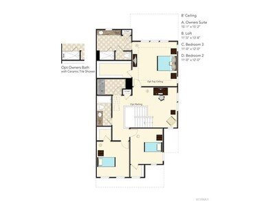 Second Floor Layout