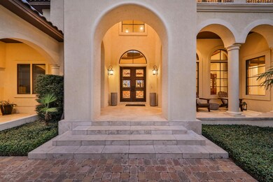 Covered front entryway