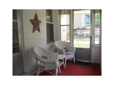 Porch. Enough room to have a great place to sit an