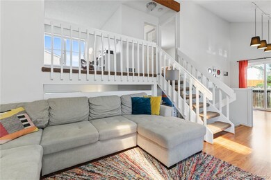 Open concept layout