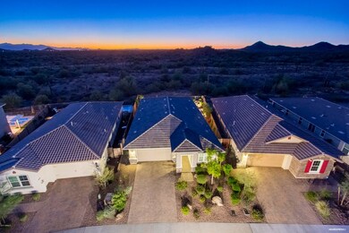 Twilight aeriel shot