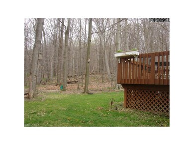 Private park like view off the back deck