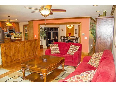 Living Room. This open floor plan for entertaining