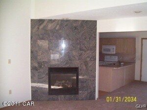 fireplace in LR