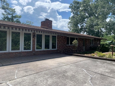 all brick ranch home