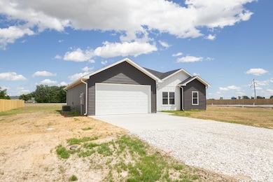 Driveway & attached garage