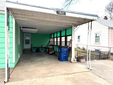 Carport with entry to Laundry