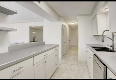 Plenty of counter space and cabinets