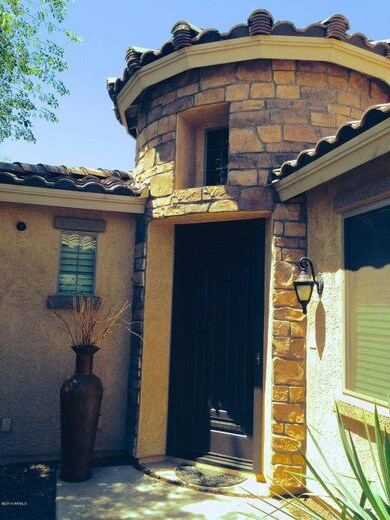 Front Entry with Stone Elevation