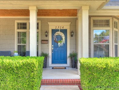 Covered Front Porch Entry