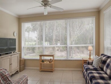 Florida room with golf and wooded area views!