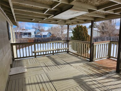 large covered deck