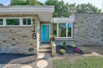A total renovation was done to this Mid-Century Mo
