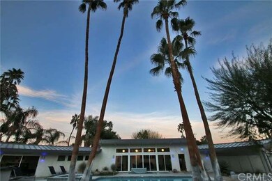 Twilight from front of the property