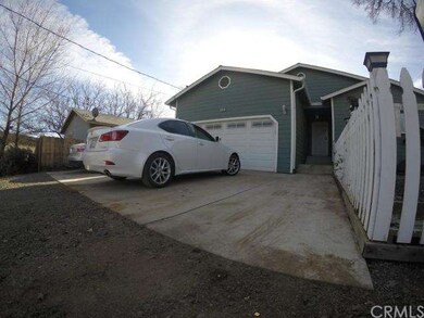 3 Car Driveway, View up to Front Door