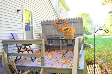 Cute private deck