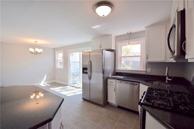 Kitchen Open to Dining Room.