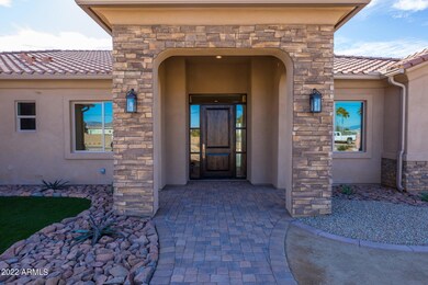 Stone Accented Entryway