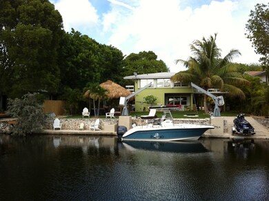 View from across canal