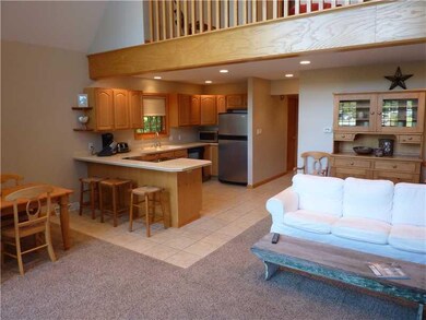 Kitchen. An open floor plan is terrific for entert