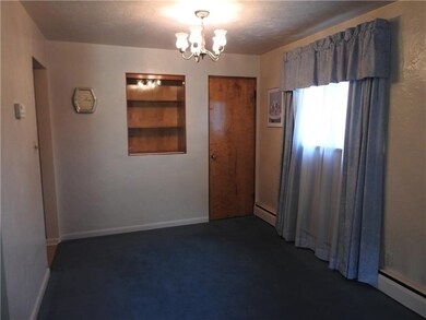 The Dining area features a built in niche with a g