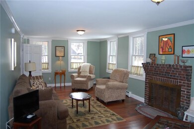 Front to Back living room with...