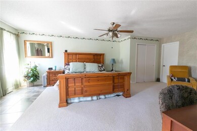 First floor master suite