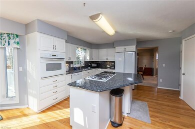 Gourmet White Updated Kitchen w/Hardwood Floor