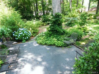 Relax and cool off on this shady patio!