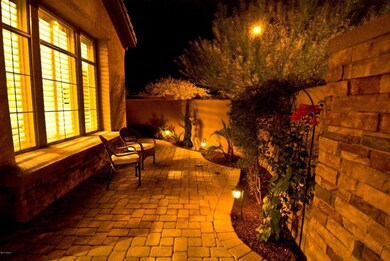 courtyard night
