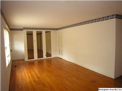 Living room with great closet space