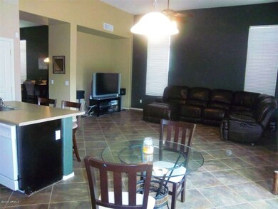 Family Room & Kitchen Area