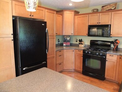 Updated appliances and pantry.