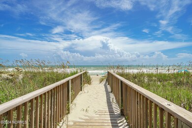 Beautiful beach steps away