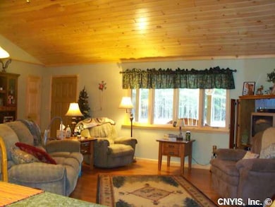 Family Room Great room offers all natural woodwrk,