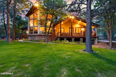 F side twilight view