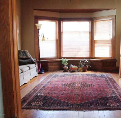 Living Room with Bay Window